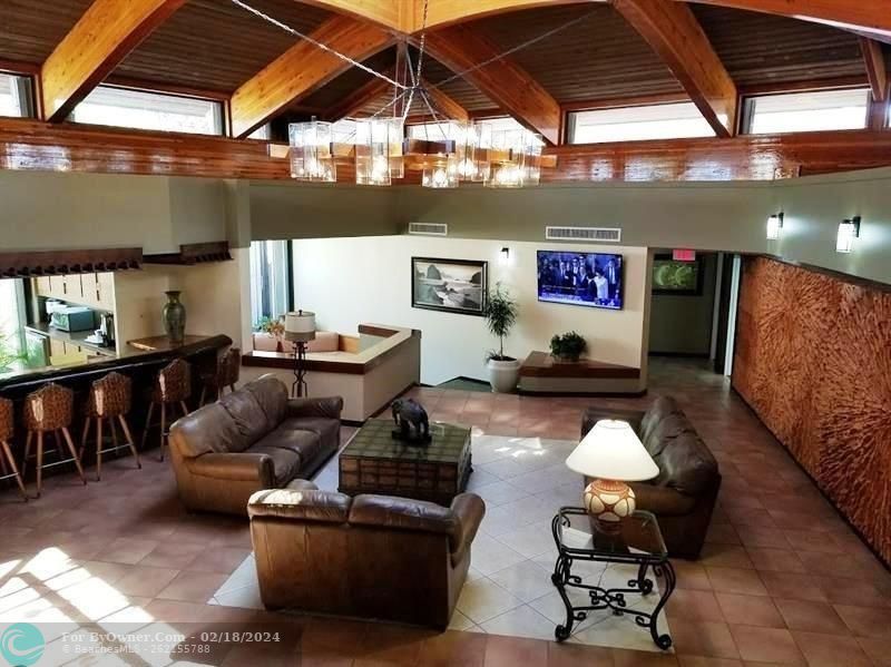 Main Clubhouse sitting area off kitchen