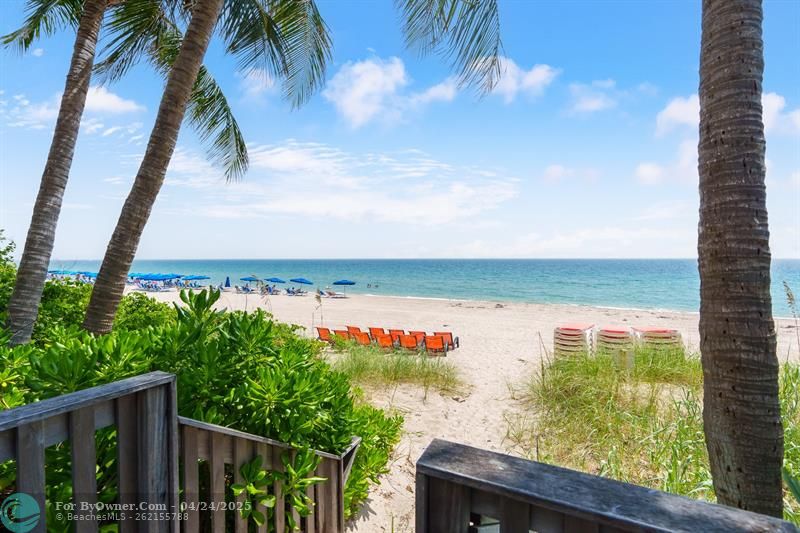 The Vue\'s Private Beach Club on Fort Lauderdale Beach