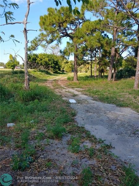 Lot entrance