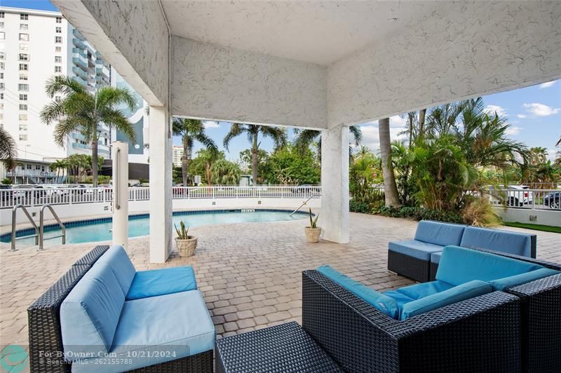 Pool area