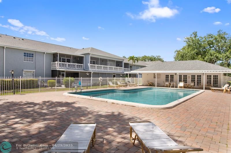 Another view of the pool area