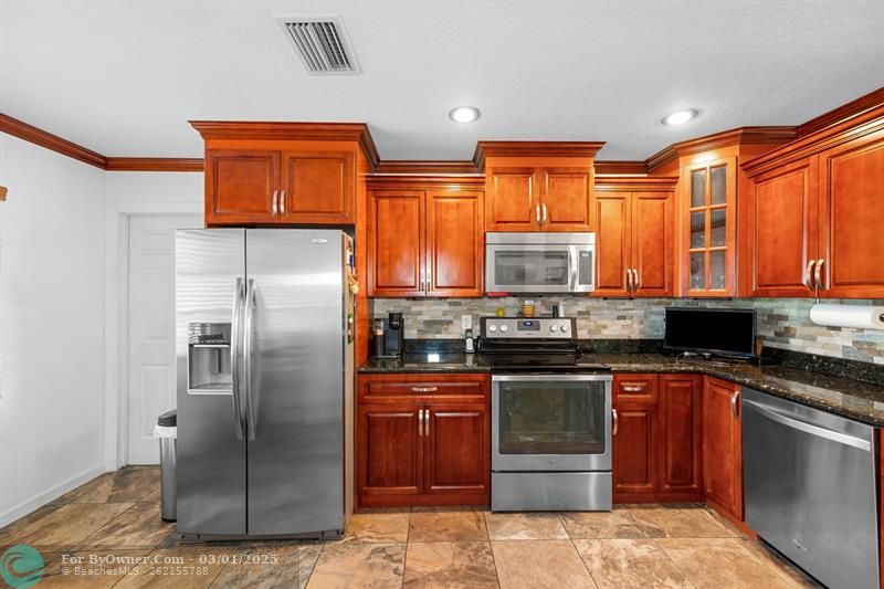 Stainless steel appliances