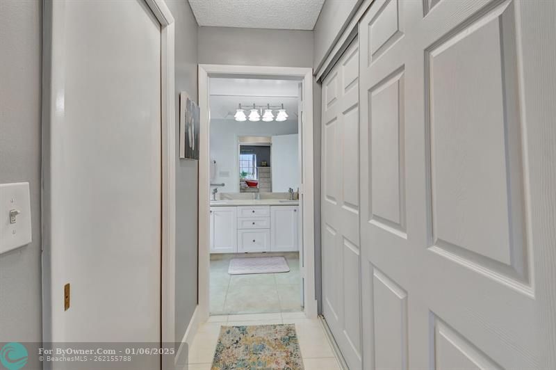 Primary Bedroom Suite with upgraded Walk In Closet!