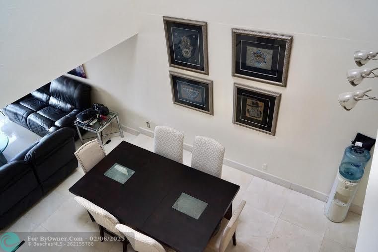 Dining Room Aerial View
