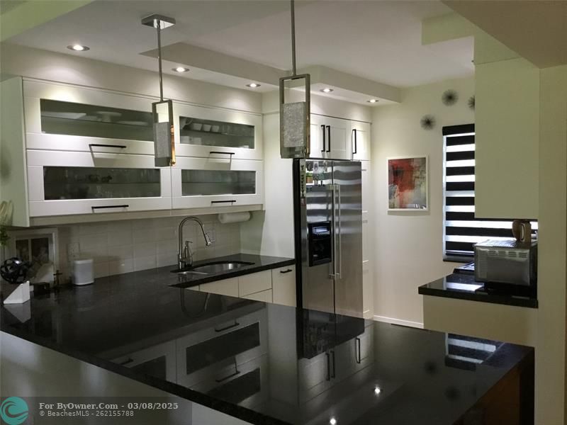 Pantry to side of refrigerator