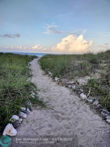 Pathway to the beach