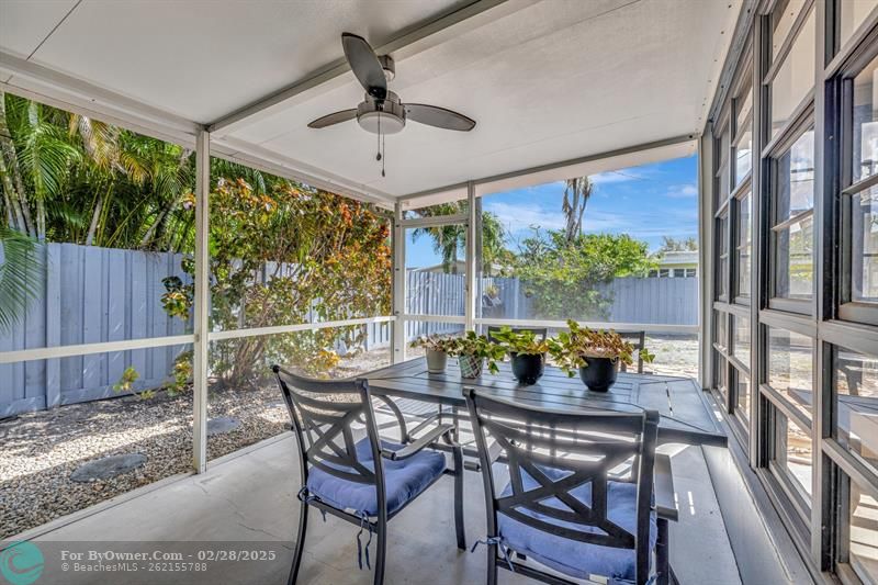 Screened Patio