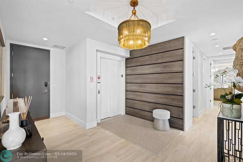 Private Elevator Entry