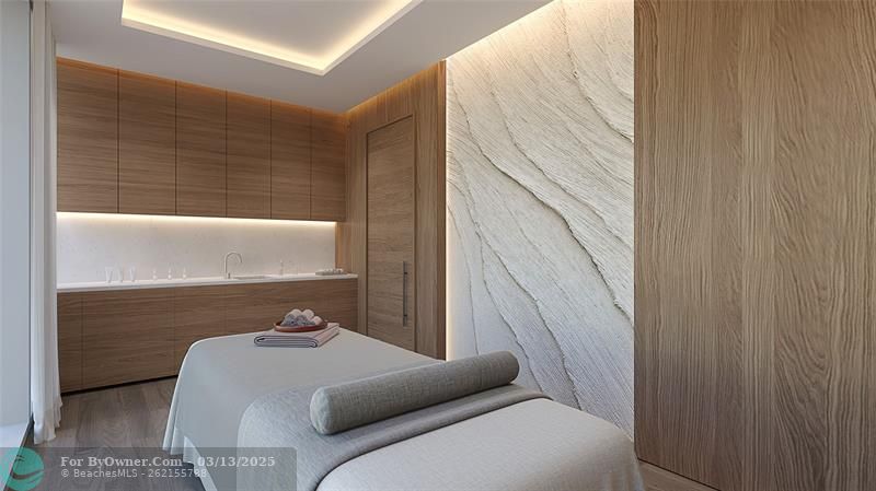 Artist\'s Rendering of treatment room