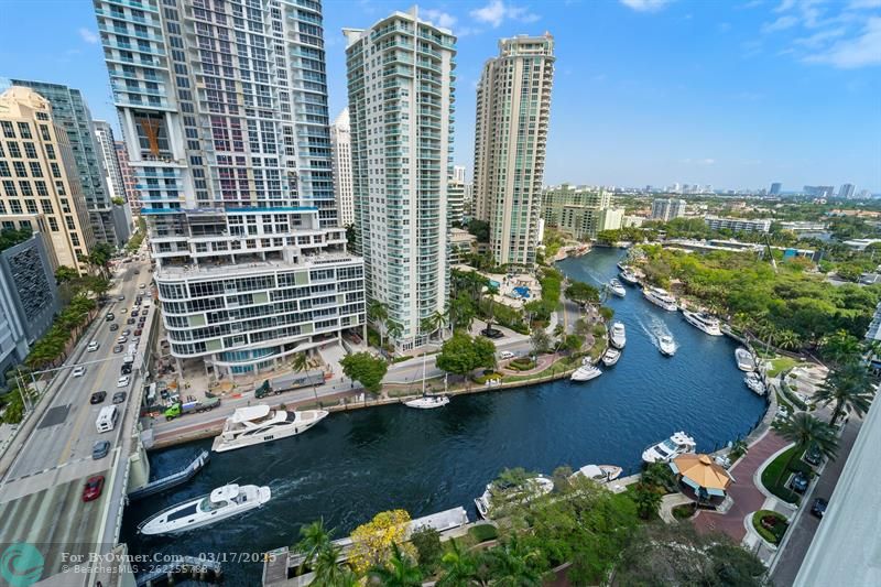 WOW! UNOBSTRUCTED OCEAN & RIVER VIEWS FROM THIS OPEN BALCONY