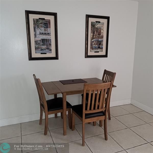Dinning area