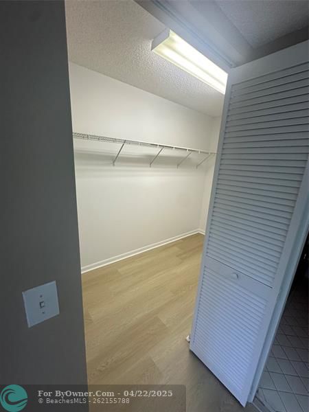 Master closet