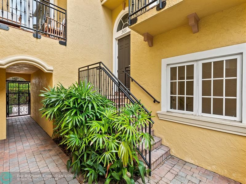 Court Yard Entrance