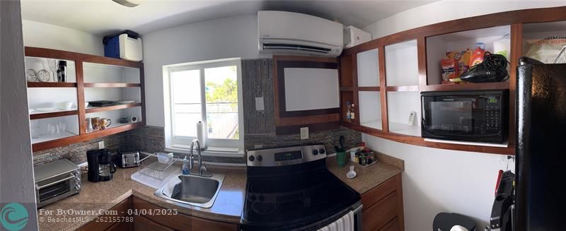 Spacious chef\'s quarters