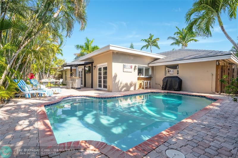 Heated pool