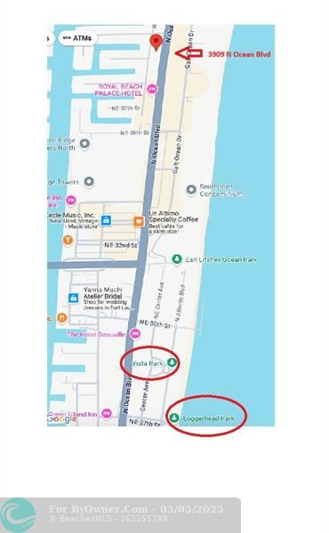 Map of neighborhood beaches