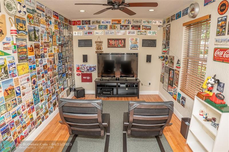 Fully finished 3rd bay of the garage (can easily be converted back to a 3 car garage)