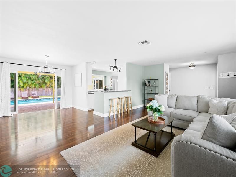 Bright and airy living area with an open layout that enhances flow and functionality