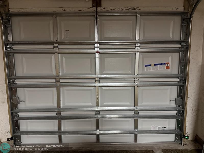 NEW HURRICANE RATED GARAGE DOOR