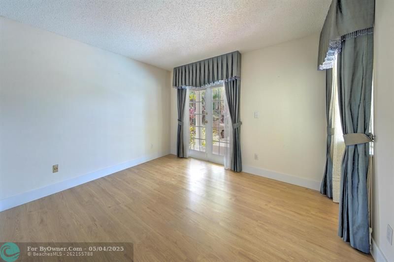 4th. bedroom-wood floors