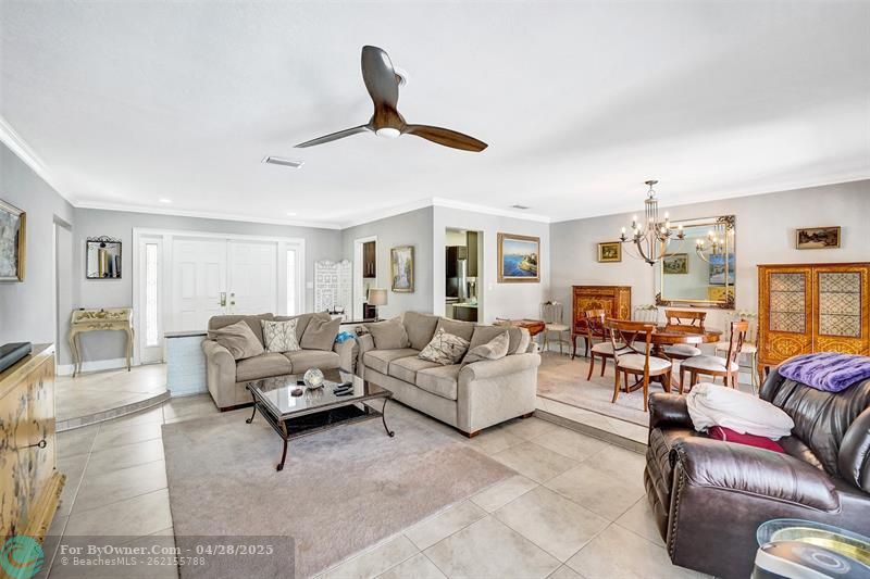 Livingroom and Dinning Area.