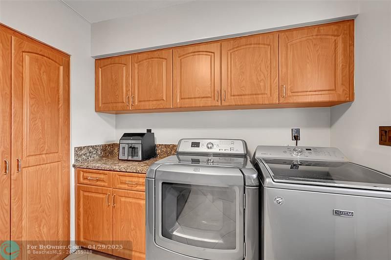Laundry area