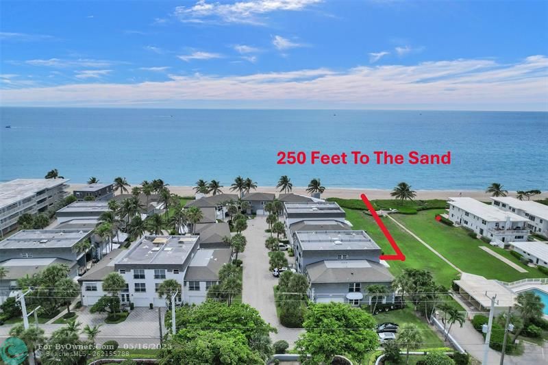 Walk Barefoot A Few Short Steps From Your Back Door To The Beach