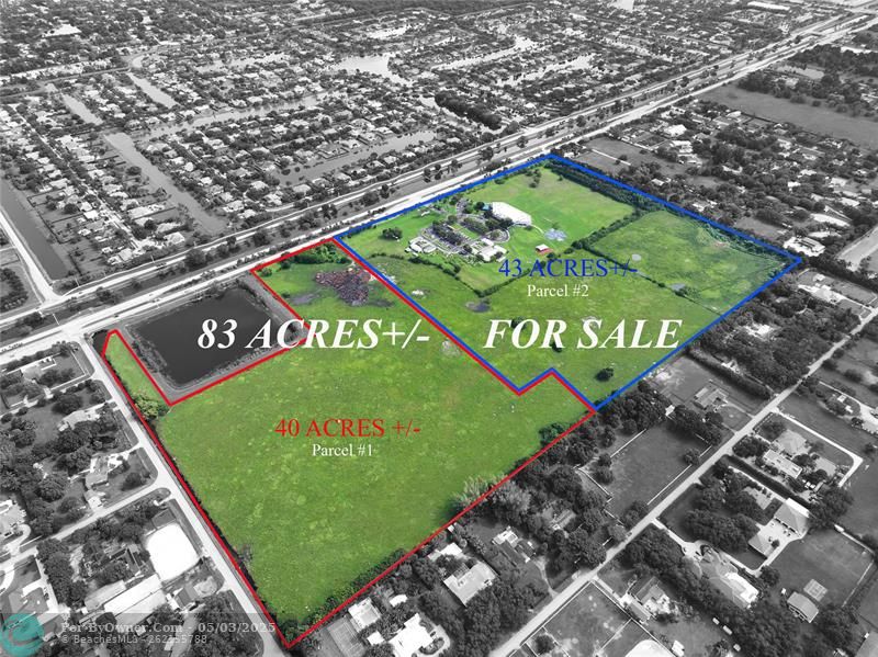 83 ACRES +-