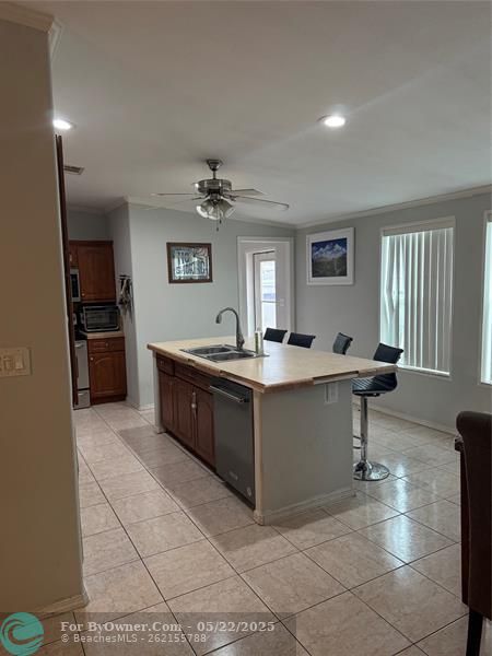 Kitchen to laundry
