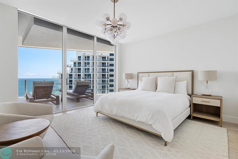 Front guest room with walk out terrace