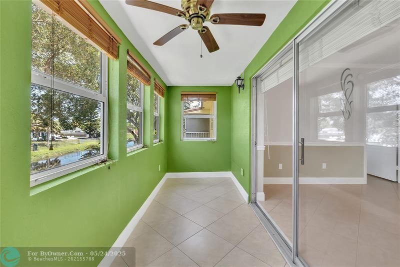 Enclosed Patio