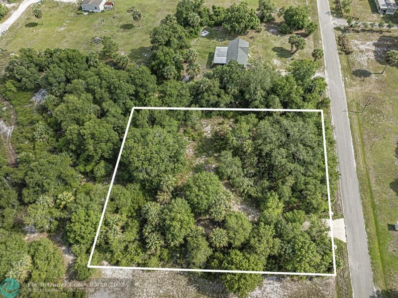 Spacious lot
