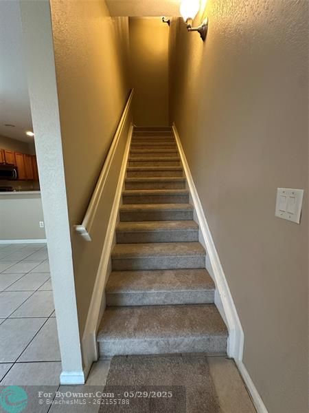 new carpet on steps and 2nd floor May 2025