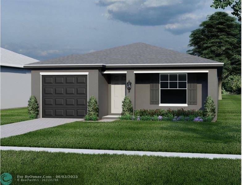 AI rendering of home