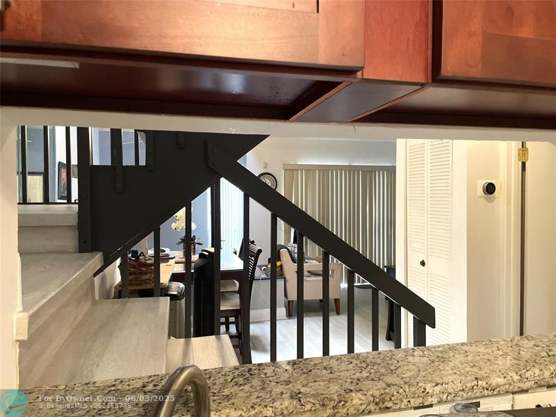 Living Room / Dining Area from Staircase