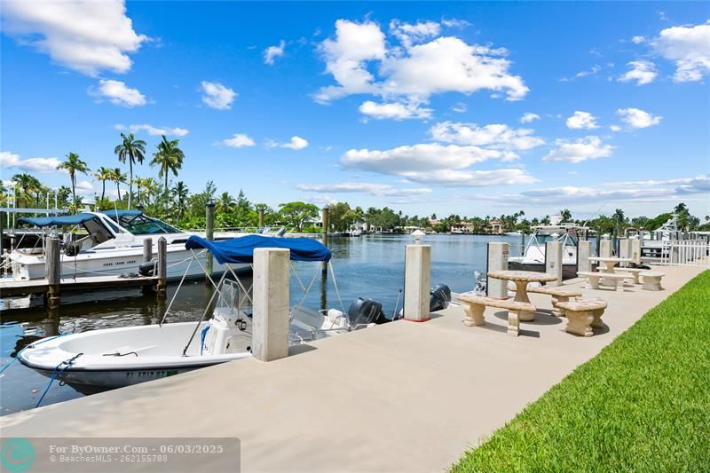 Community dock (space available)