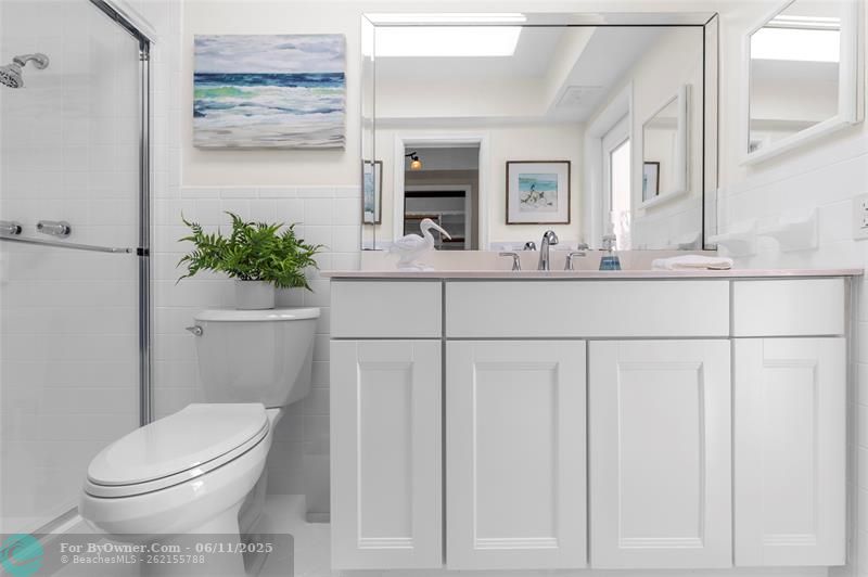 primary bathroom (also one of two cabana baths)