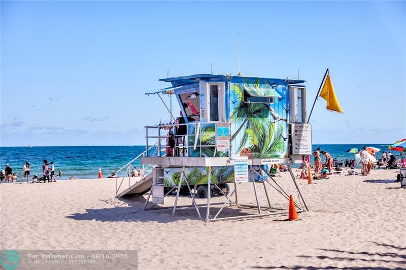 Lifeguard Station Fort Lauderdale Beach