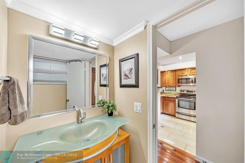 New Light Fixtures & Vanity