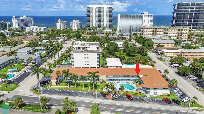 Check out those Pool Views, or head to the Ocean & Public Beaches just 1 Block Away! You have 1 Assigned Parking Space & Storage Unit Both also close-by!