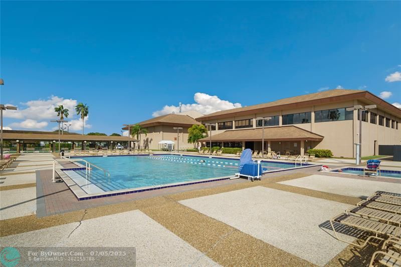 One Of Many Community Pools