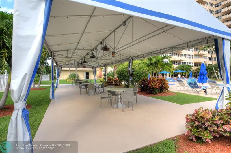 Poolside Patio
