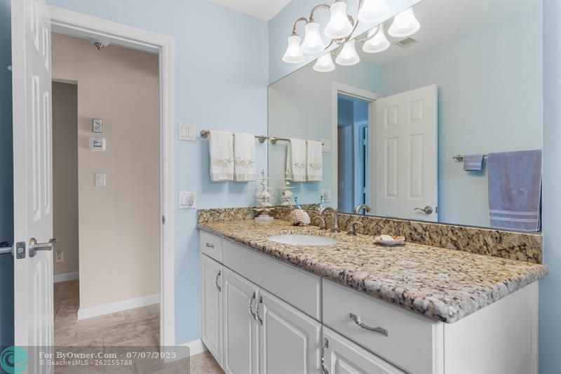 Hallway Bathroom entry level
