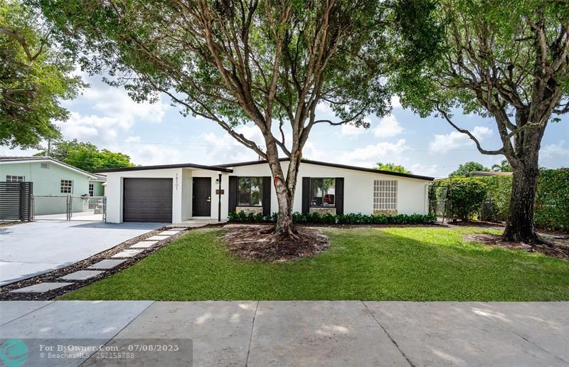 Virtually enhanced lawn
