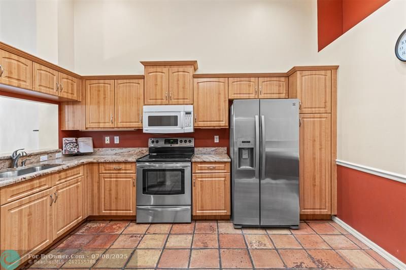 Wood cabinetry!