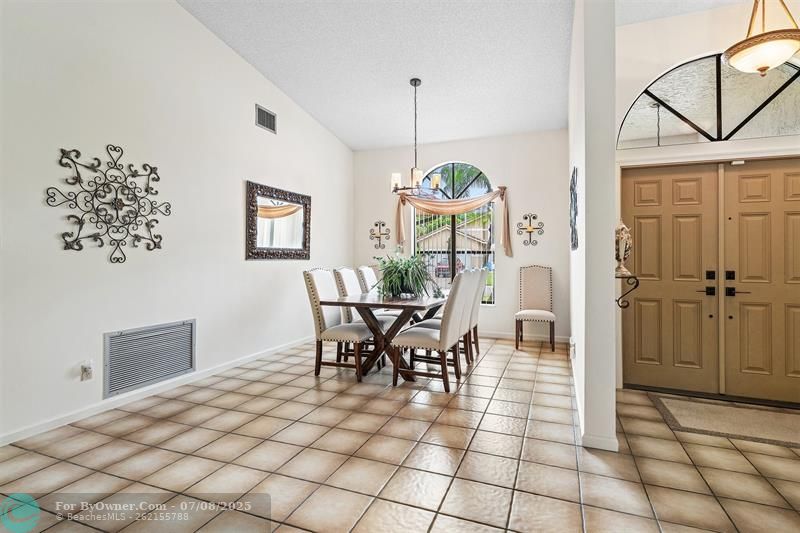 Formal Dining Room for entertaining family and friends!